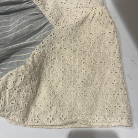 Madewell X the new denim project Patchwork Butterfly Top XL EUC - Picture 4 of 12